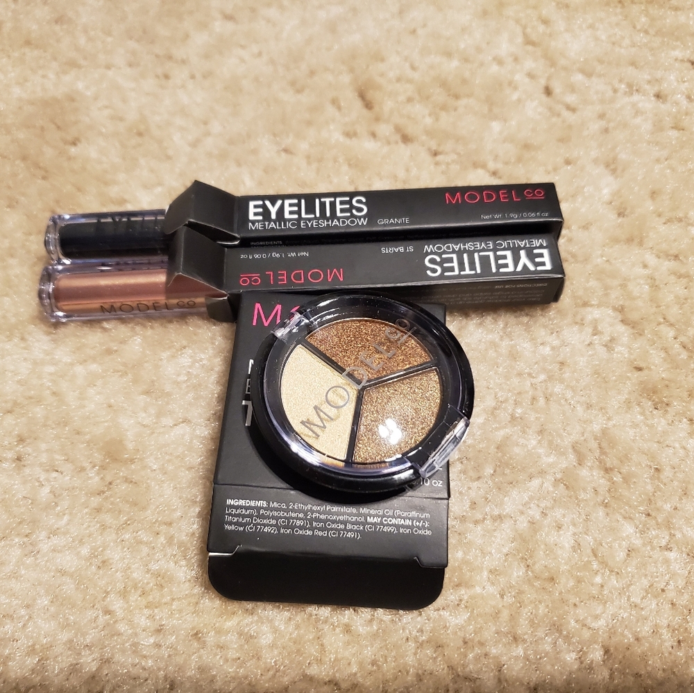 New Model CO Eyeshadow Trio and 2 Eyelets